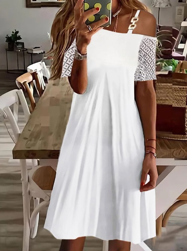 Abstract Casual Dress